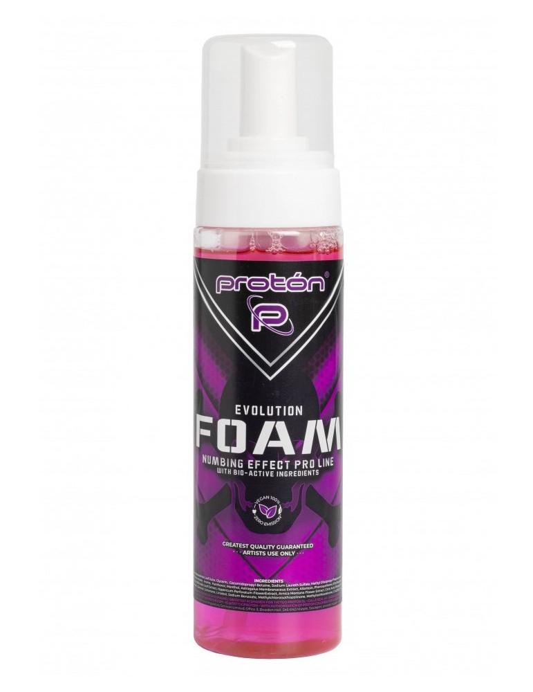 FOAM PROTON EVOLUTION