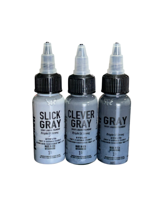 SET GRAY RADIANT COLORS