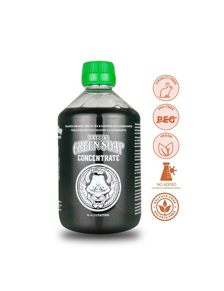 GREEN SOAP CONCENTRADO ALOE - 500ML