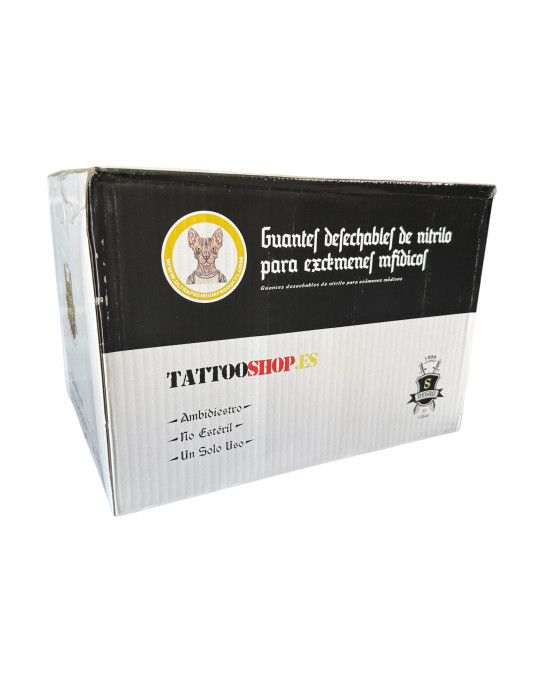 GUANTES DE NITRILO , CAJA 10UD